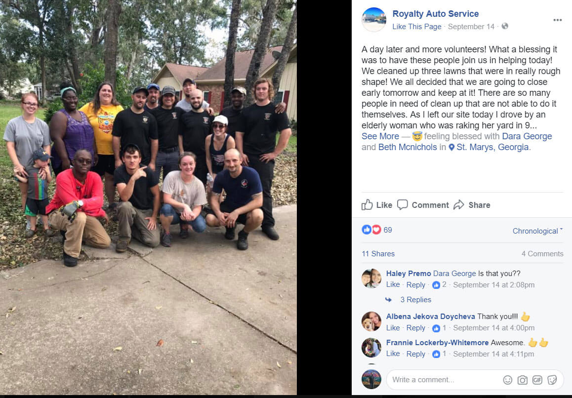 Facebook Picture | Royalty Auto Service